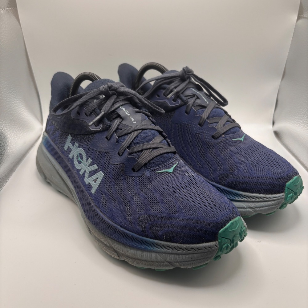 Hoka Navy Blue Challenger ATR 7 Running Shoe Women's Size 9B 1134498 BBSBL